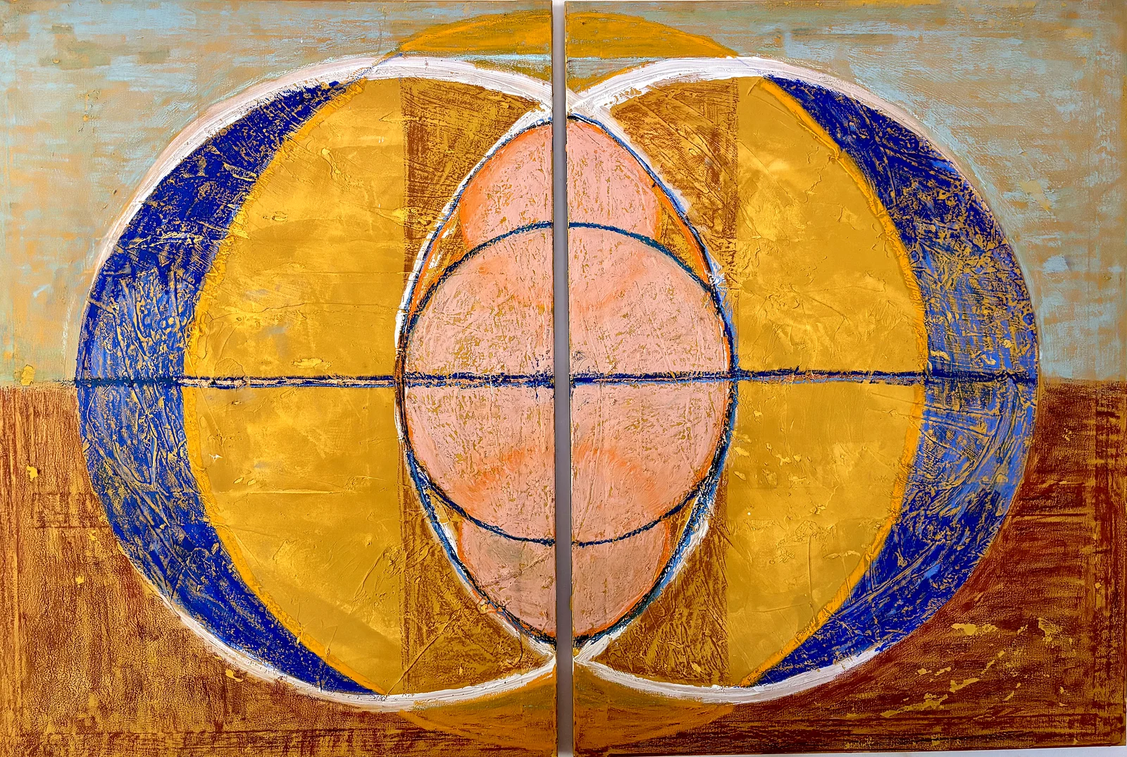 Vesica Piscis — a painting by Maximiliano Arrocet